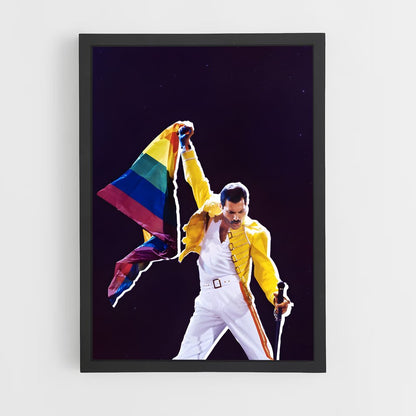 ap-freddie mercury-5 cadre Noir