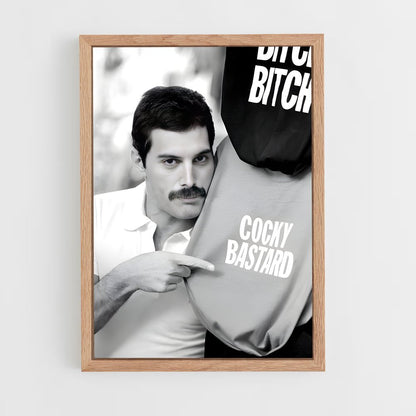 ap-freddie mercury-6 cadre Bois clair