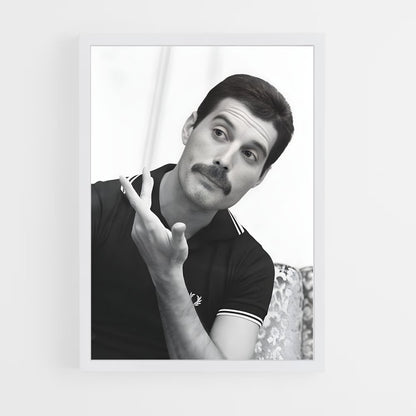 ap-freddie mercury-7 cadre Blanc