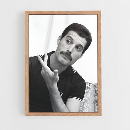 ap-freddie mercury-7 cadre Bois clair