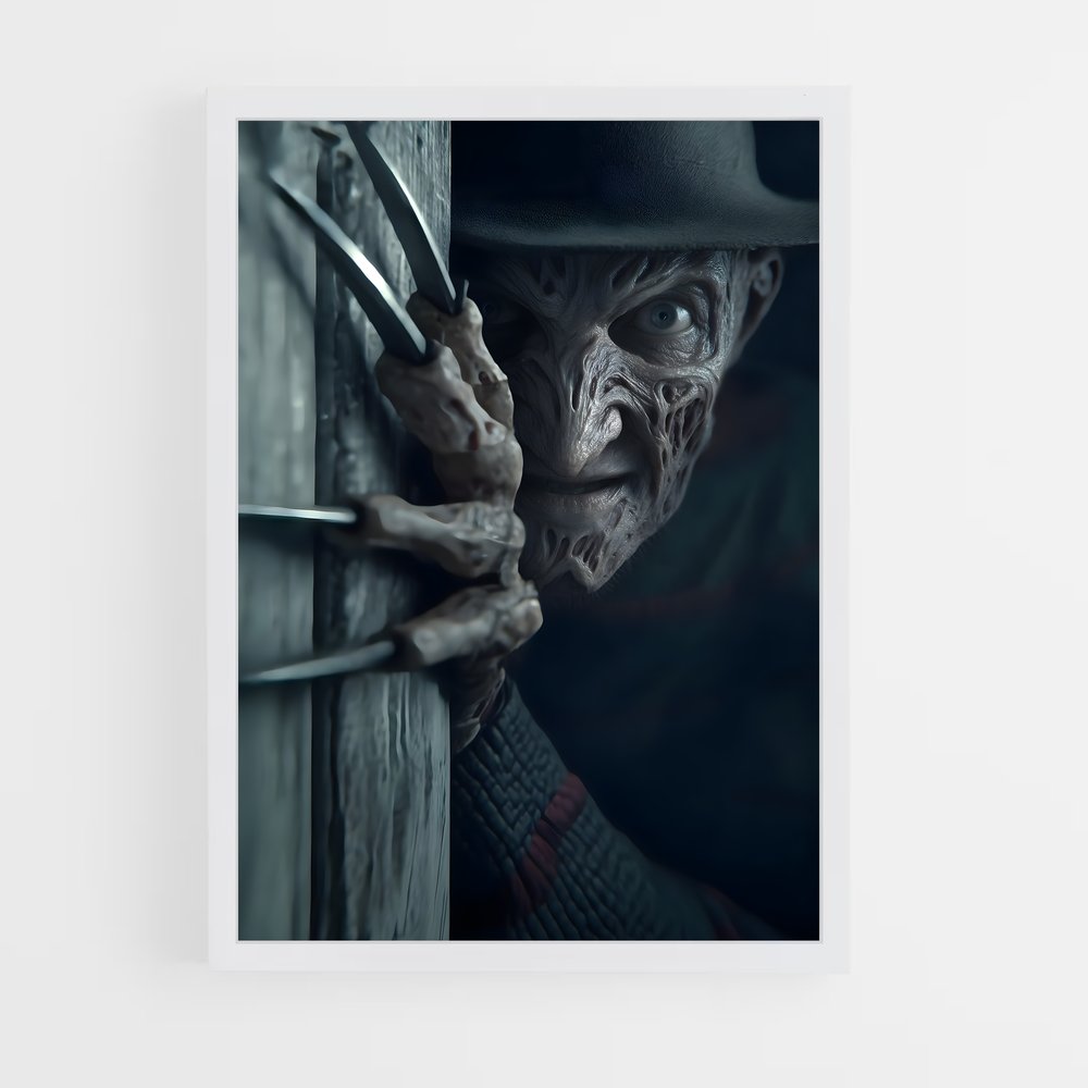 ap-freddy krueger-3 cadre Blanc