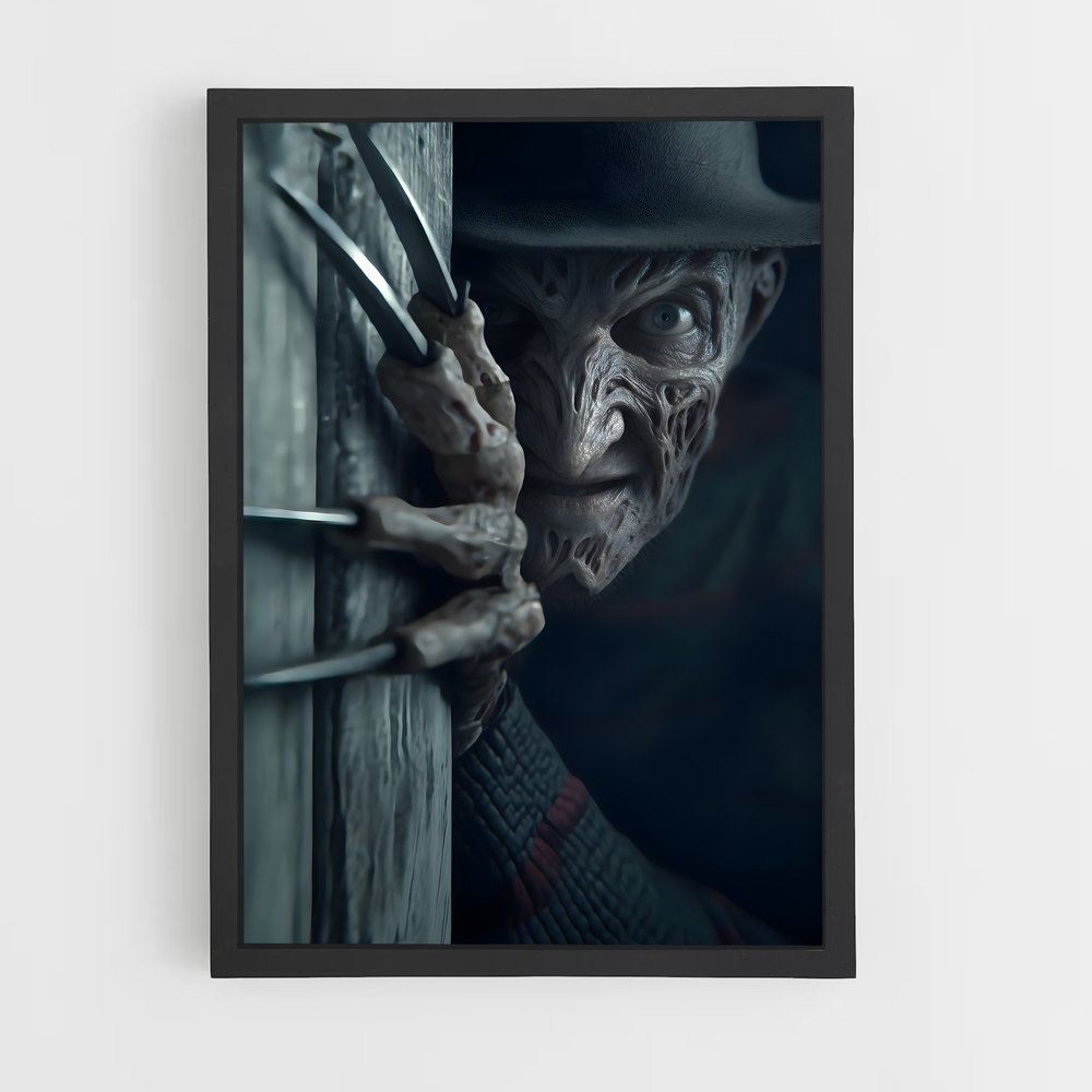ap-freddy krueger-3 cadre Noir
