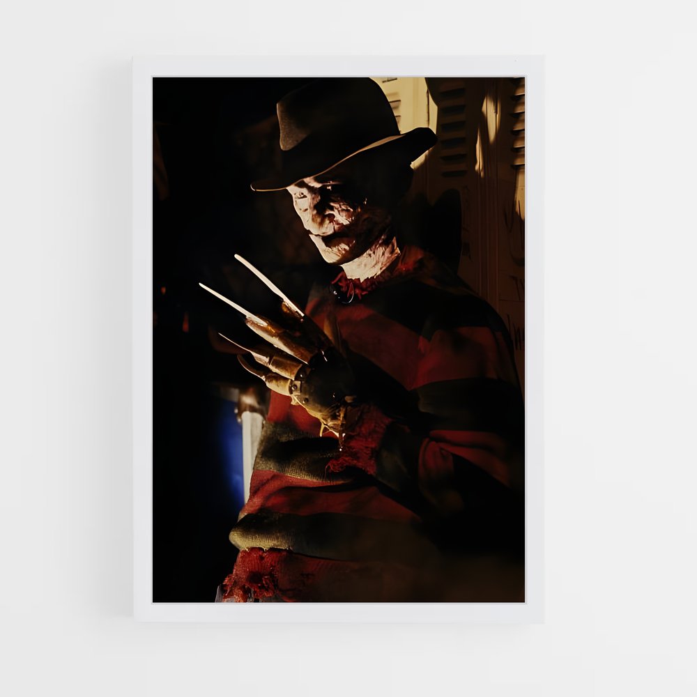 ap-freddy krueger-4 cadre Blanc