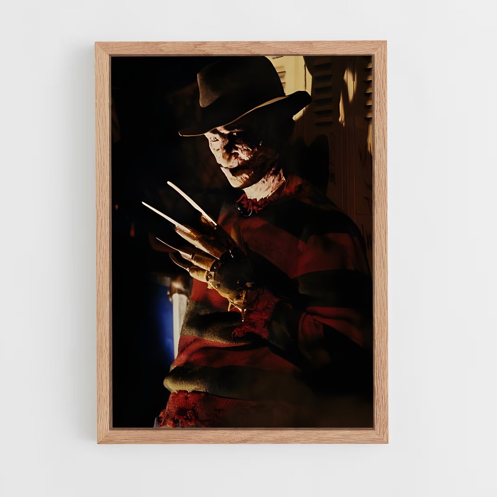 ap-freddy krueger-4 cadre Bois clair