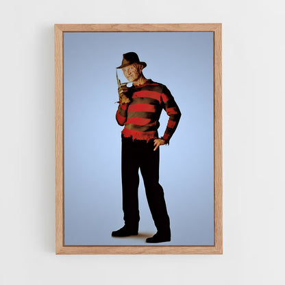 ap-freddy krueger-5 cadre Bois clair