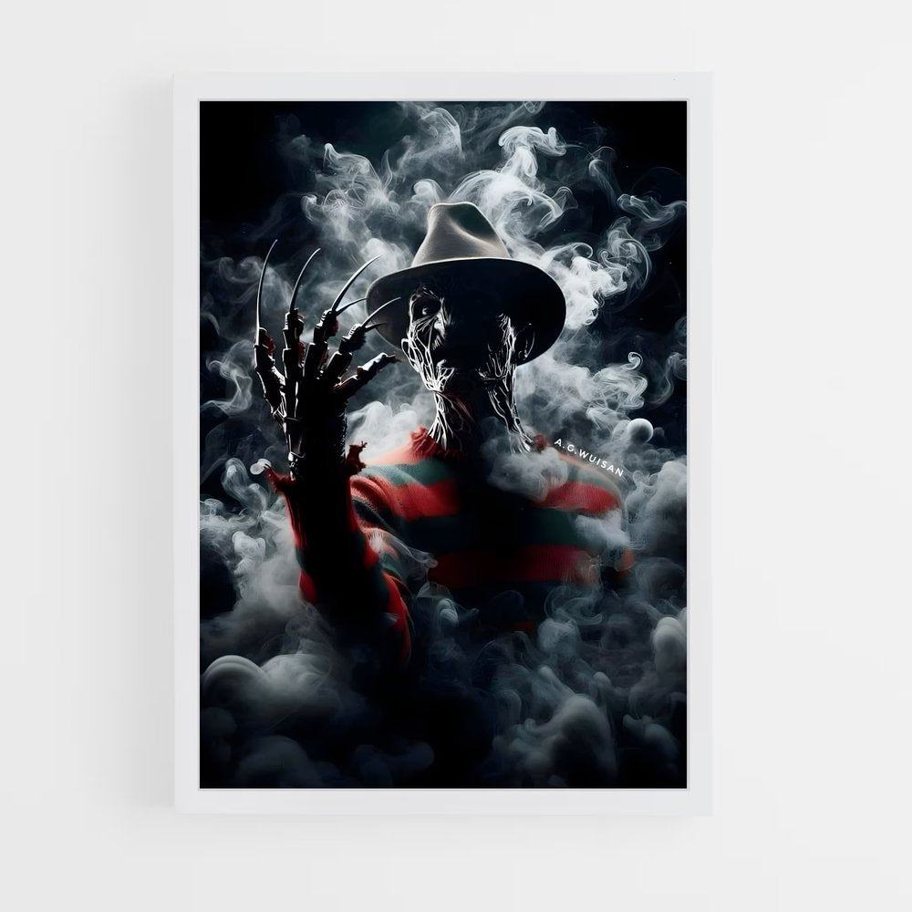 ap-freddy krueger-6 cadre Blanc