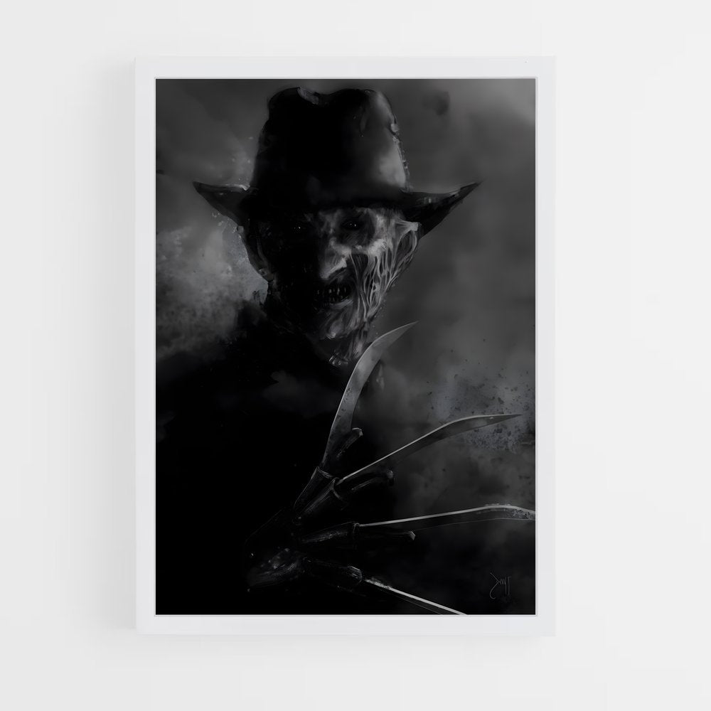 ap-freddy krueger-7 cadre Blanc