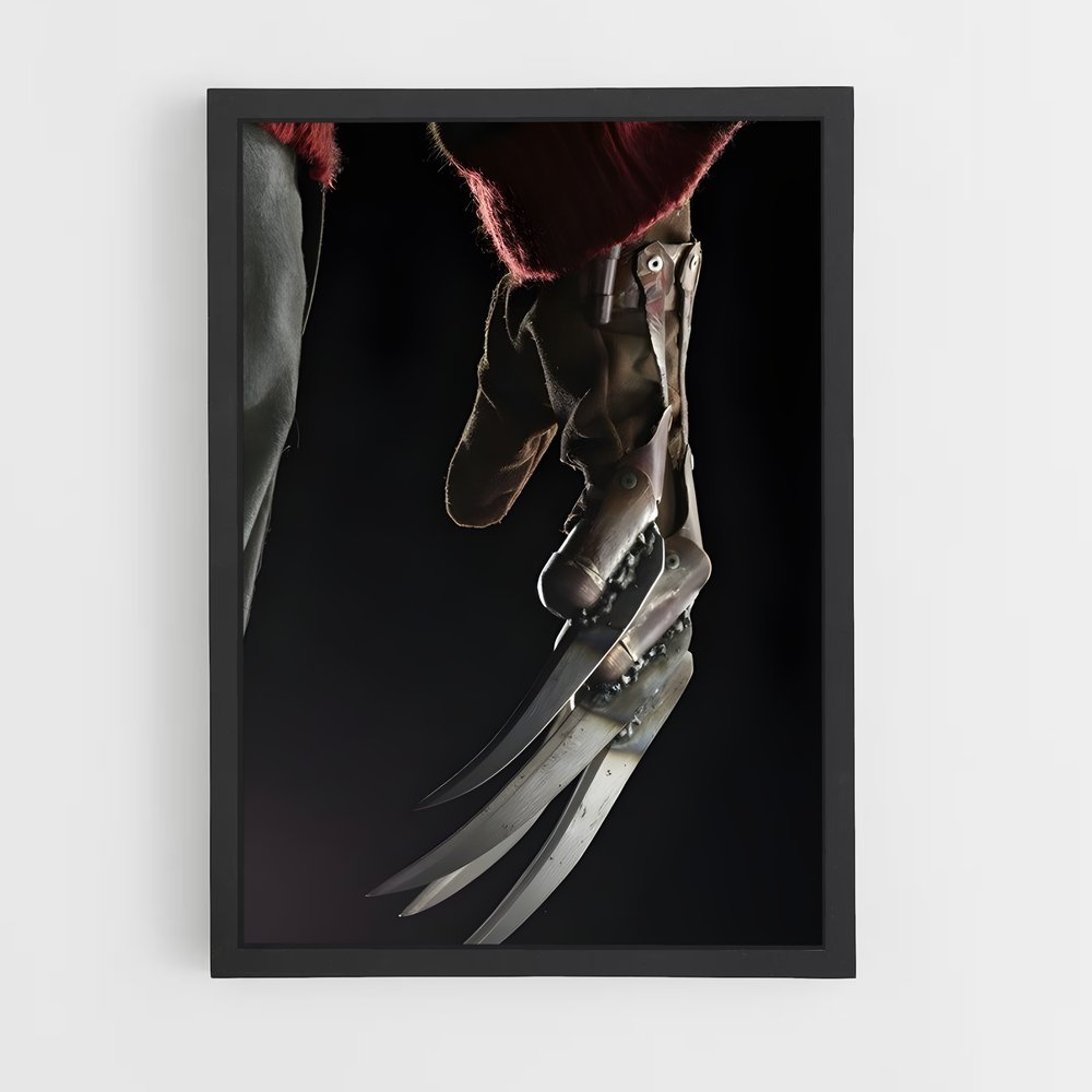 ap-freddy krueger-8 cadre Noir