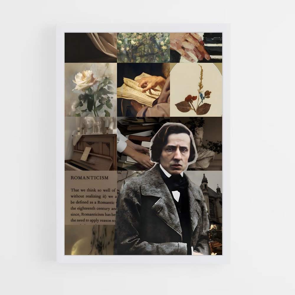 ap-frederic chopin-4 cadre Blanc