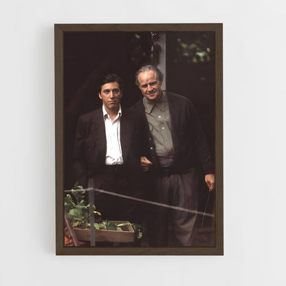 ap-fredo corleone-3 cadre Bois foncé