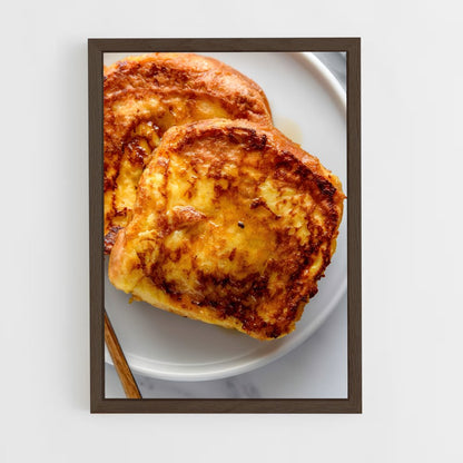 ap-french toast-1 cadre Bois foncé