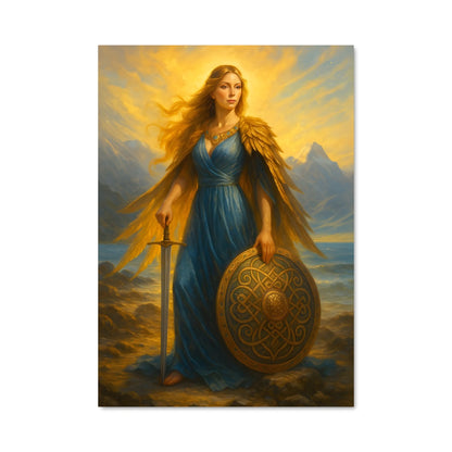 Poster Valkyrie Écarlate