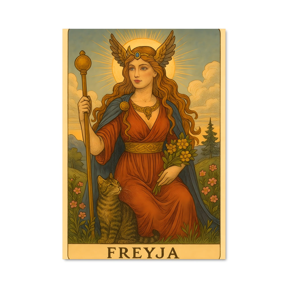 Poster Freya, Déesse des Cieux