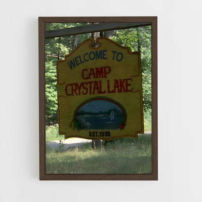 ap-friday the 13th-1 cadre Bois foncé