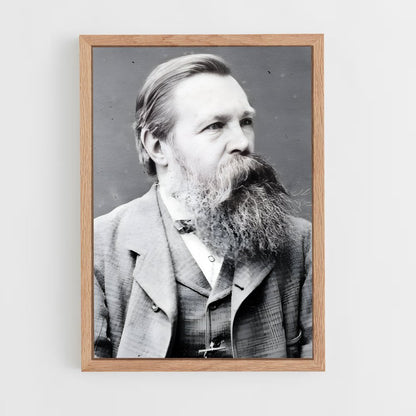 ap-friedrich engels-1 cadre Bois clair