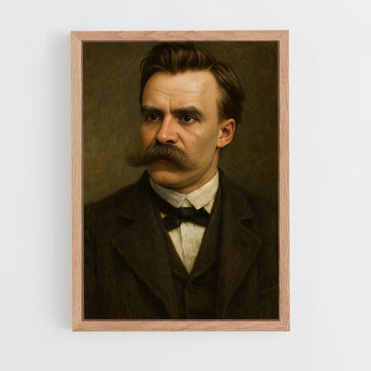 ap-friedrich nietzsche-1 cadre Bois clair
