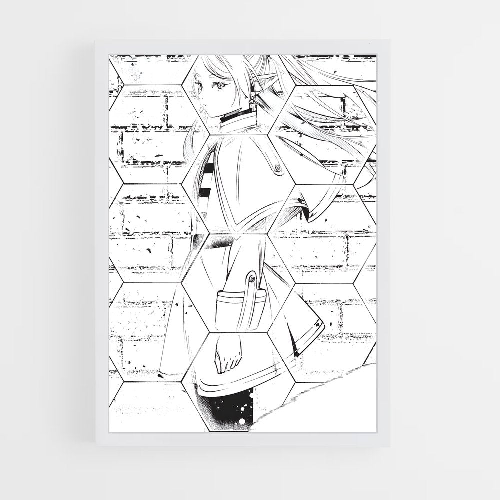 ap-frieren-2 cadre Blanc