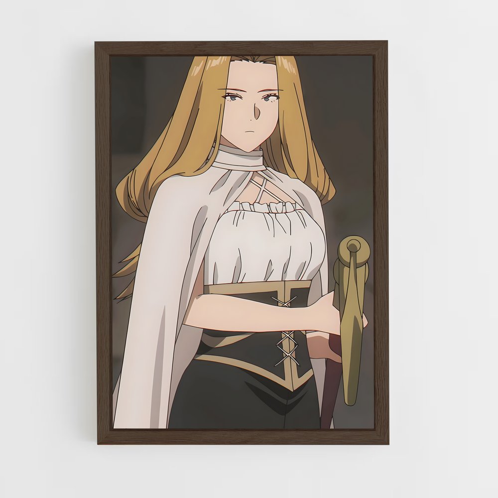 ap-frieren elf-6 cadre Bois foncé