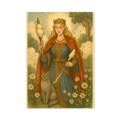 Poster Frigg et l'Oiseau Mystique