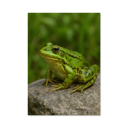 Poster Grenouille Sereine