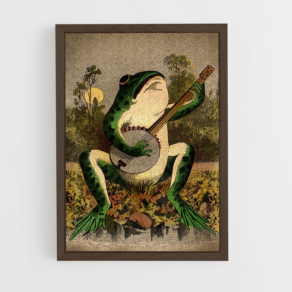ap-frog-7 cadre Bois foncé