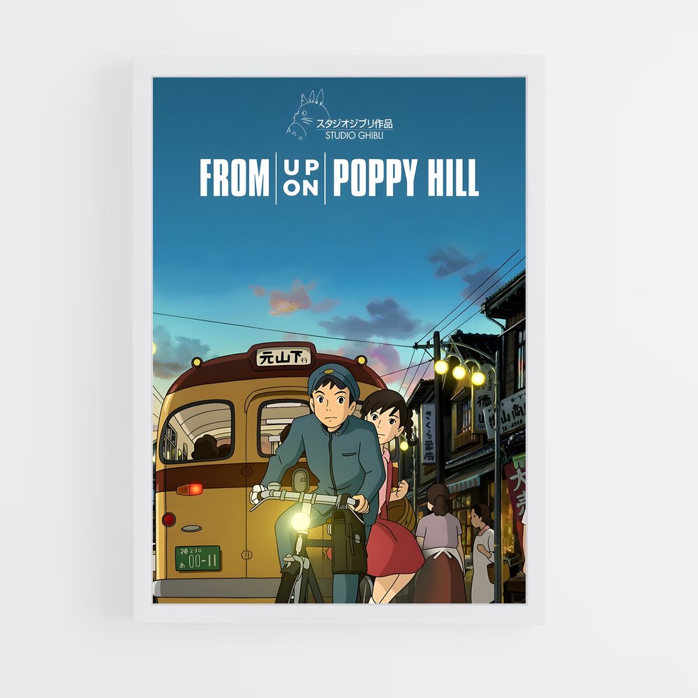 ap-from up on poppy hill-1 cadre Blanc