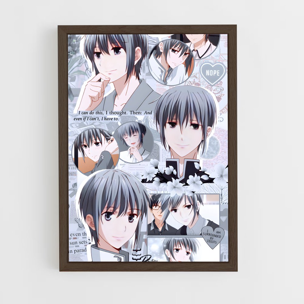 ap-fruits basket-2 cadre Bois foncé