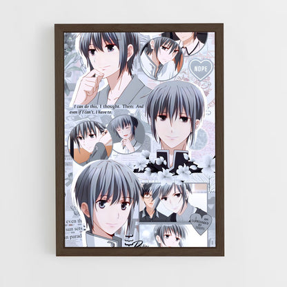 ap-fruits basket-2 cadre Bois foncé