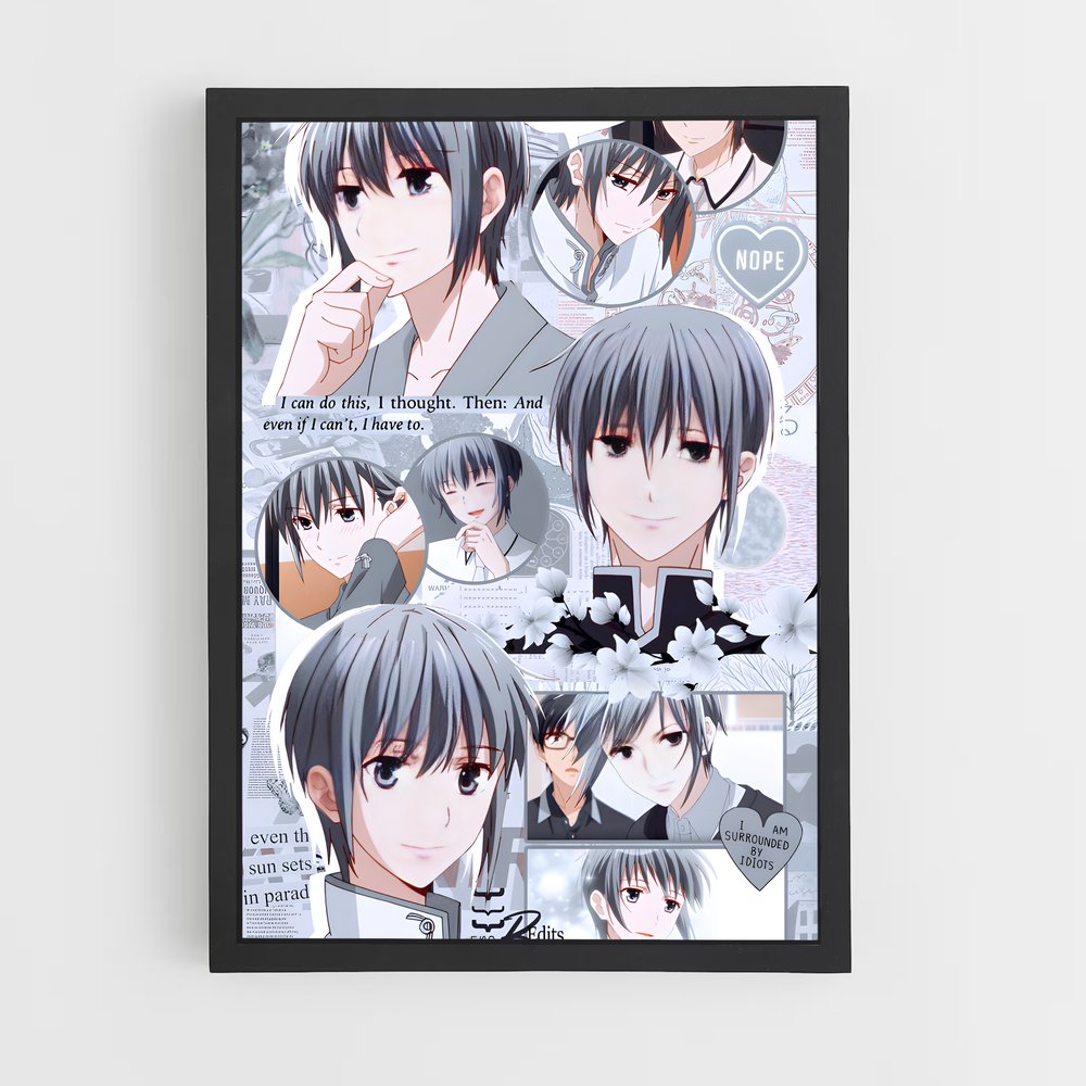 ap-fruits basket-2 cadre Noir