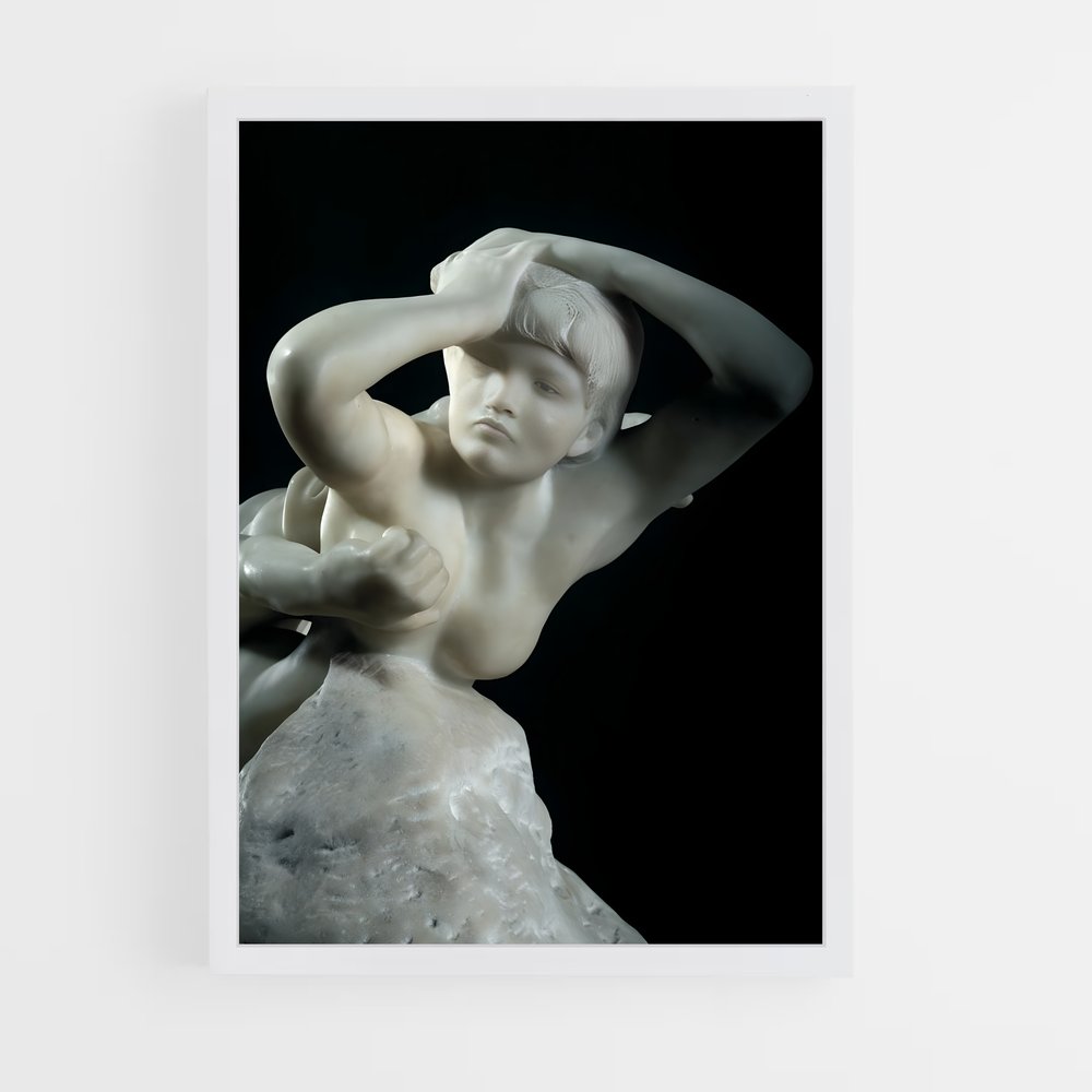 ap-fugit amor rodin-1 cadre Blanc