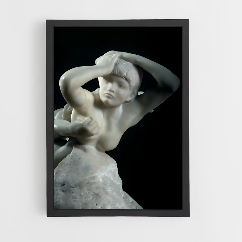 ap-fugit amor rodin-1 cadre Noir