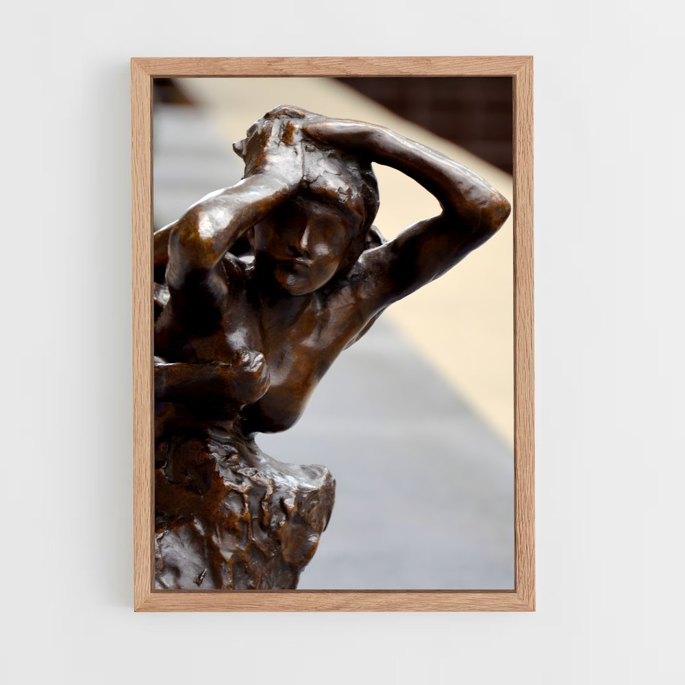 ap-fugit amor rodin-2 cadre Bois clair