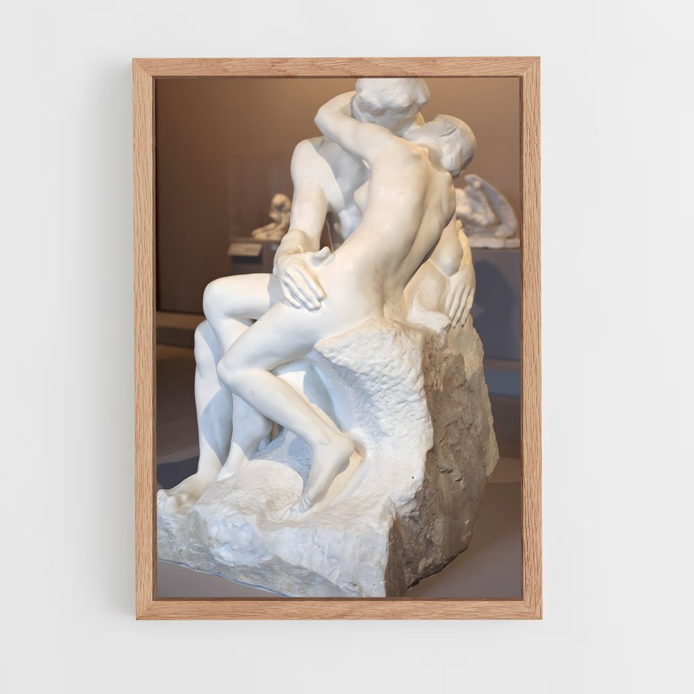 ap-fugit amor rodin-4 cadre Bois clair