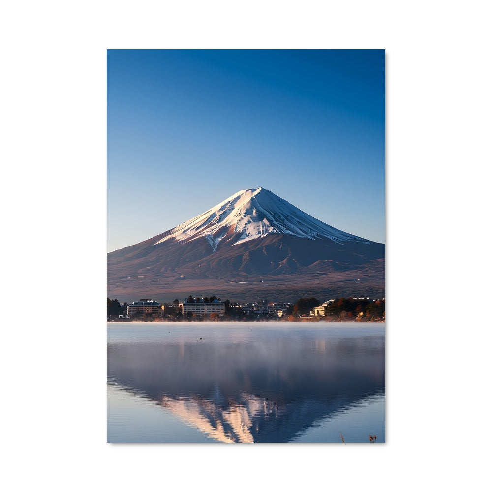 Poster Mont Fuji en Automne