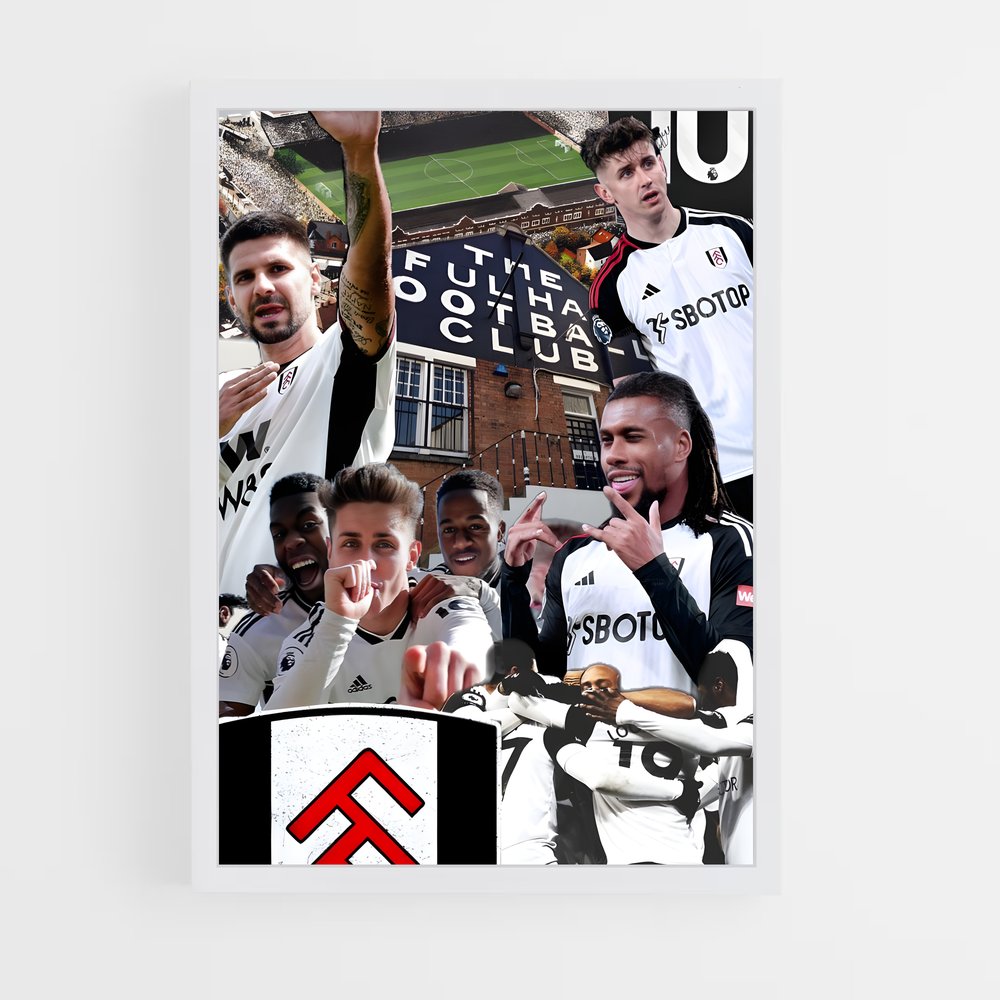 ap-fulham fc-8 cadre Blanc