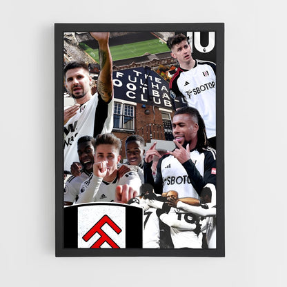 ap-fulham fc-8 cadre Noir