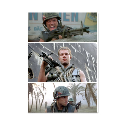 Poster Rambo de la Guerre