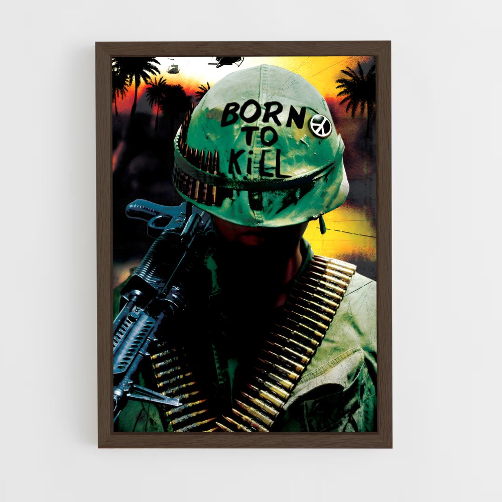 ap-full metal jacket-4 cadre Bois foncé