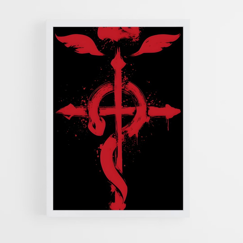 ap-fullmetal alchemist-2 cadre Blanc