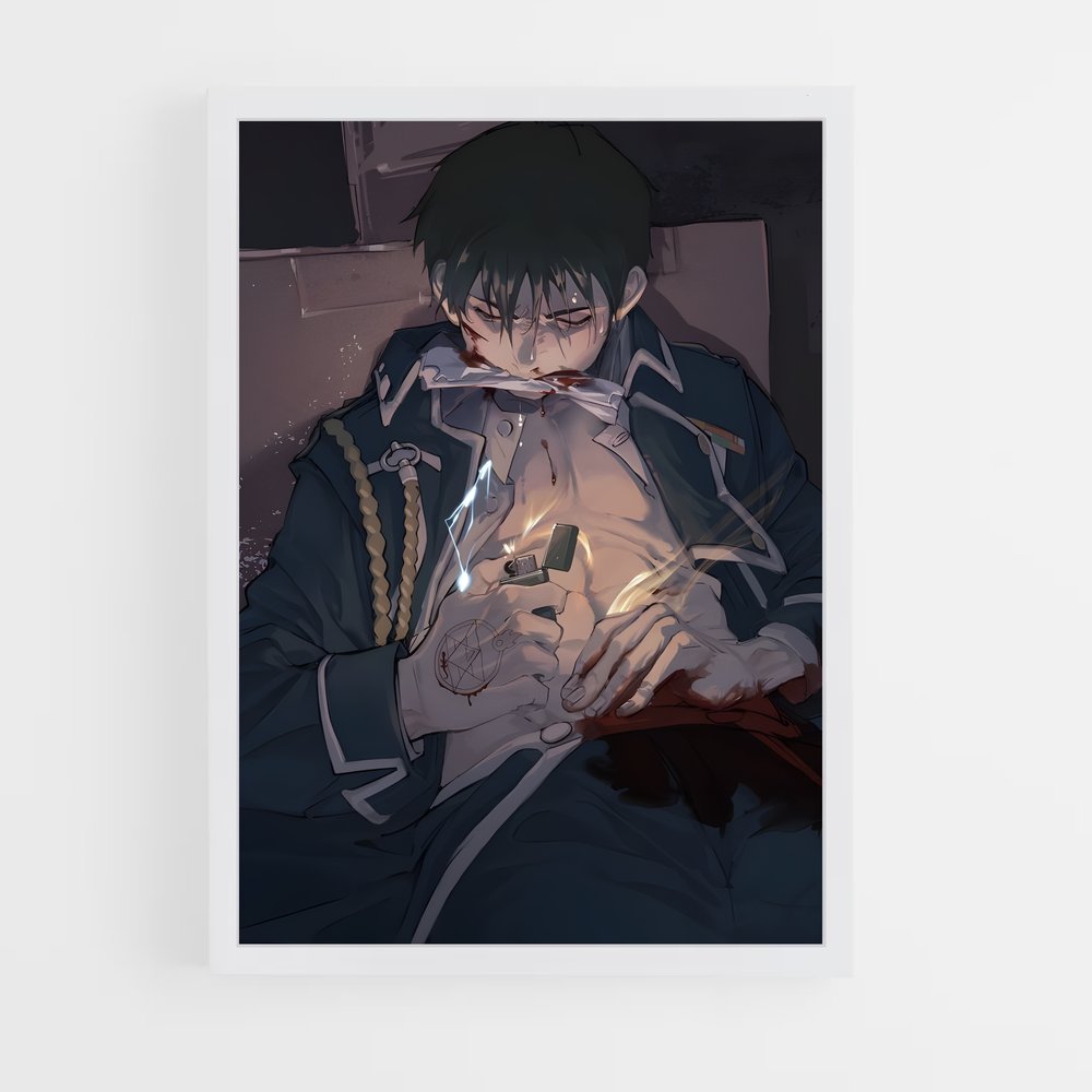 ap-fullmetal alchemist-3 cadre Blanc