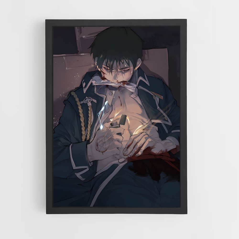 ap-fullmetal alchemist-3 cadre Noir