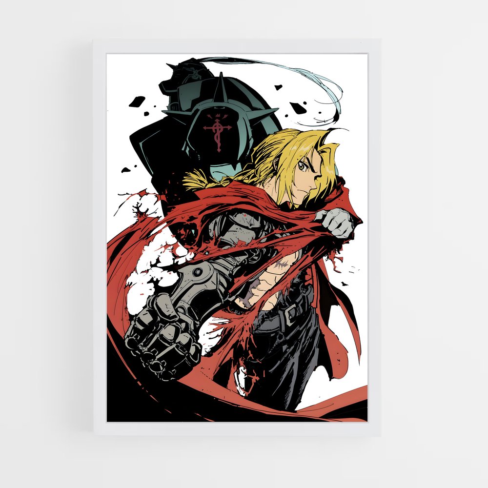 ap-fullmetal alchemist-6 cadre Blanc