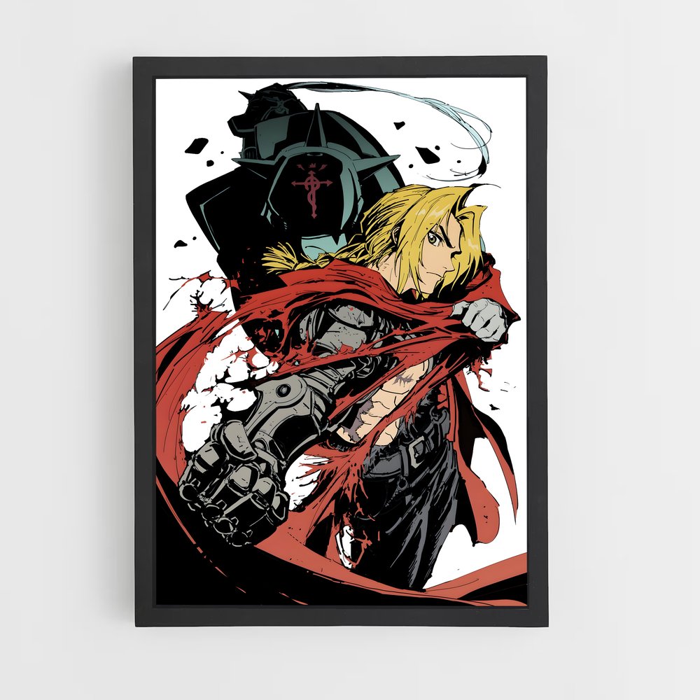 ap-fullmetal alchemist-6 cadre Noir