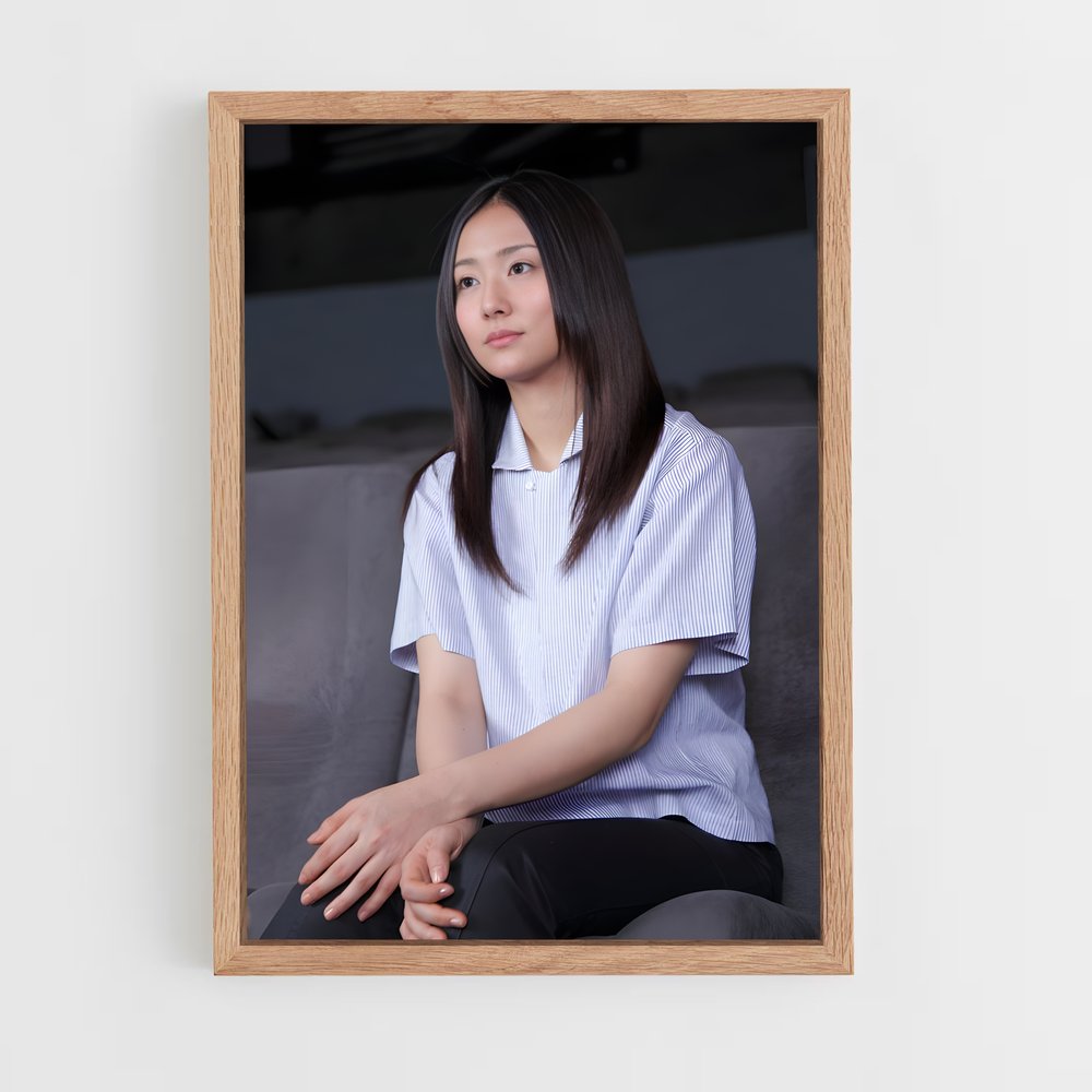 ap-fumino kimura-8 cadre Bois clair