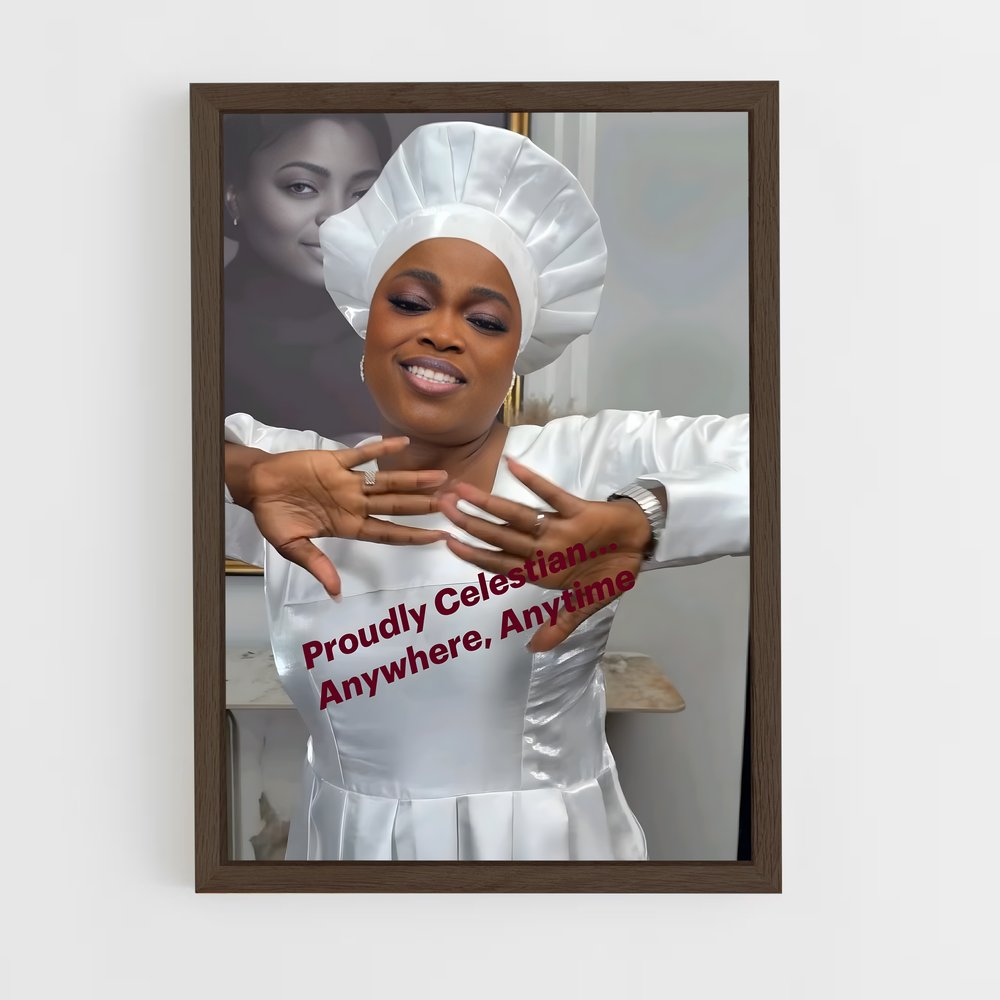ap-funke akindele-1 cadre Bois foncé