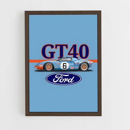 ap-g40-1 cadre Bois foncé
