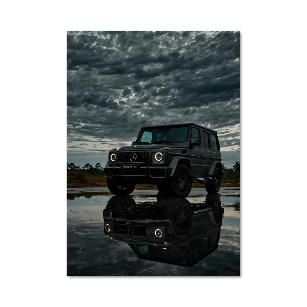 Poster G Wagon sur l'Eau