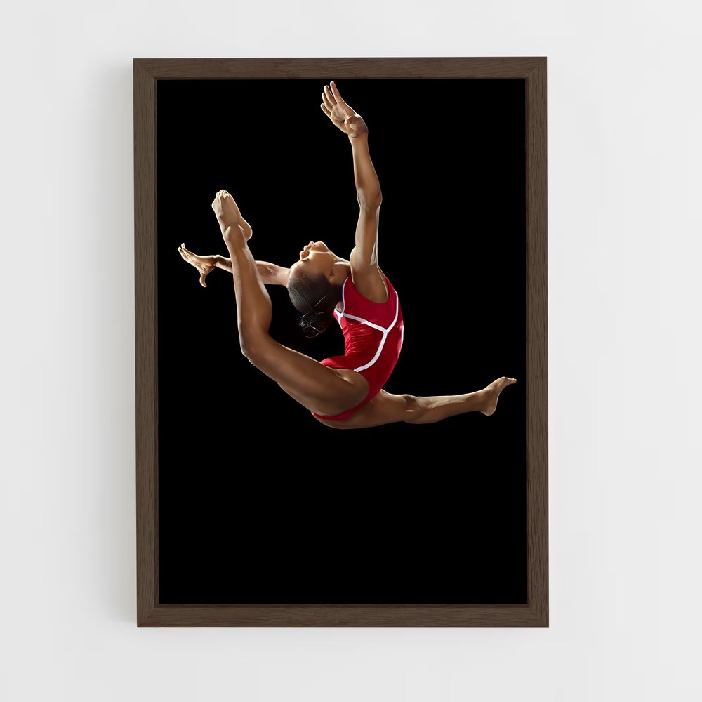 ap-gabby douglas-4 cadre Bois foncé