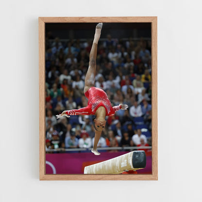 ap-gabby douglas-9 cadre Bois clair
