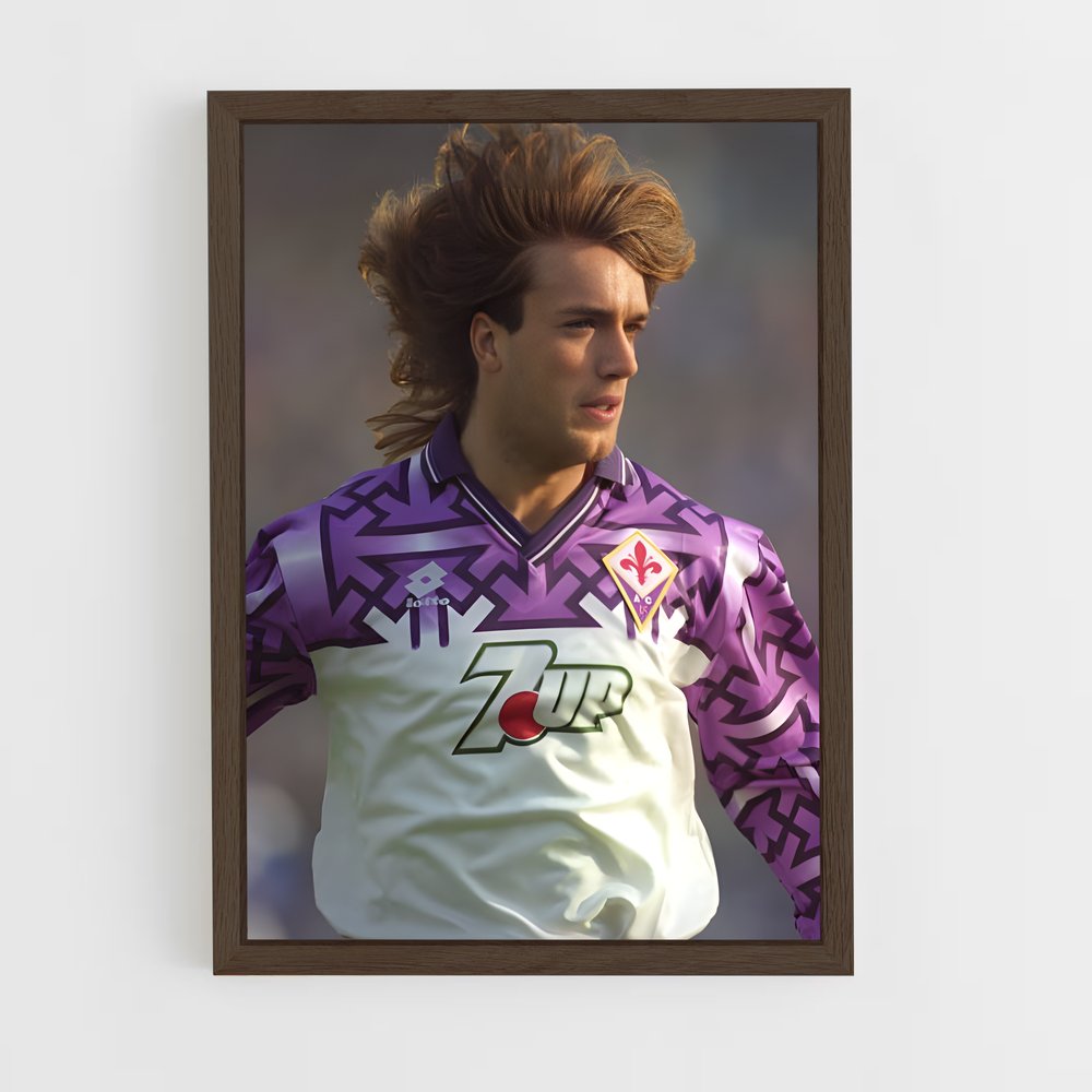ap-gabriel batistuta-8 cadre Bois foncé